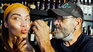 HOMELESS MAN DOES MY MAKEUP CHALLENGE!
