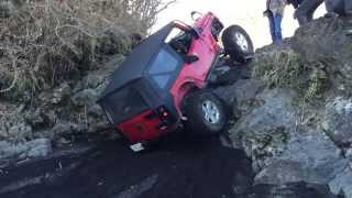 Wrangler JK  Rubicon☆Lava Rock Crawling 強気岩