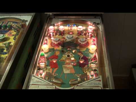 Moulin Rouge Pinball Play Williams 1965 HD