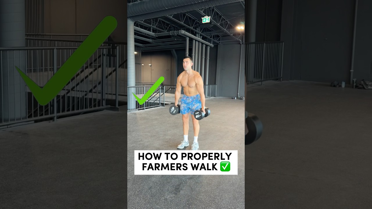MUST TRY UNDERRATED EXERCISE! (FARMERS WALK EXPLAINED) - YouTube