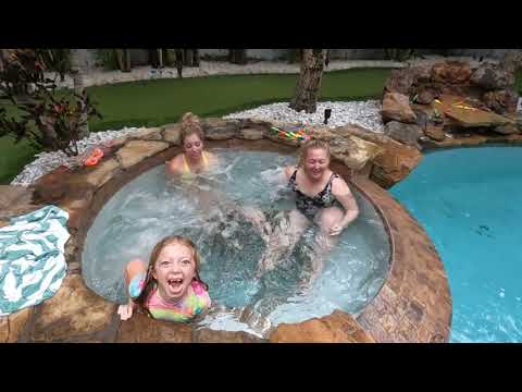 KYLE JUMPS OFF BALCONY AT VACATION RENTAL - REDNECK STUNT MASTER!