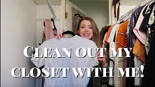 Declutter My Closet With Me!