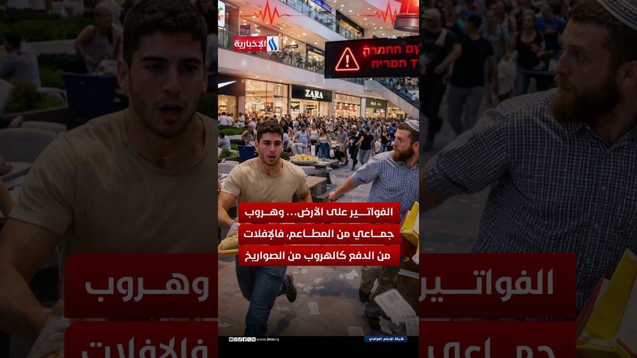 فيديو | صافرة الإنذار في الكيان … تكتيك جديد للهروب من دفع الفواتير