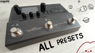 Video thumbnail for Valeton GP-180 all presets guitar & bass | GP-150 & 180 latency test | How does it compare to GP-5? by Pair of Pandas
