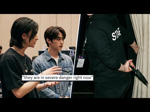 Hyunjin & Lee Know STABBED By Crazed Sasaengs Disguised As Staff? HAND SEEN BLE*EDING? JYP Backlash