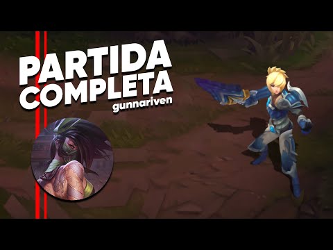 ＴＲＹＨＡＲＤ 🤬 | RIVEN vs AKALI, partida completa | Gunnariven