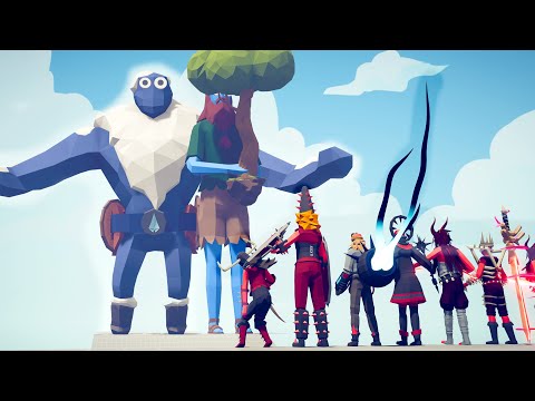 ICE GIANT & TREE GIANT vs EVERY FACTION - Totally Accurate Battle Simulator TABS