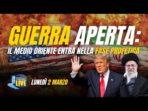 Guerra Aperta: il Medio Oriente entra nella fase profetica | 02 Marzo 2026