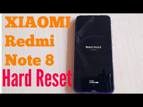 How to Hard reset Redmi Note 8