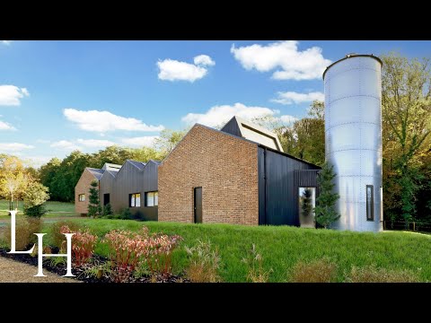 Innenansichten eines hocheffizienten Öko-Hauses mit luxuriöser, von Feng Shui inspirierter Innene...