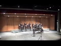 Down by the Sally Gardens - arr John Rutter; BRMHS Gleecians, Robbie Giroir (2018)