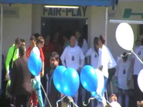 La fête à la RUW Ciney - Ciney Walhain - Présentation de l'équipe CHAMPIONNE