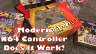 Modern N64 Controller:  Does it Work?