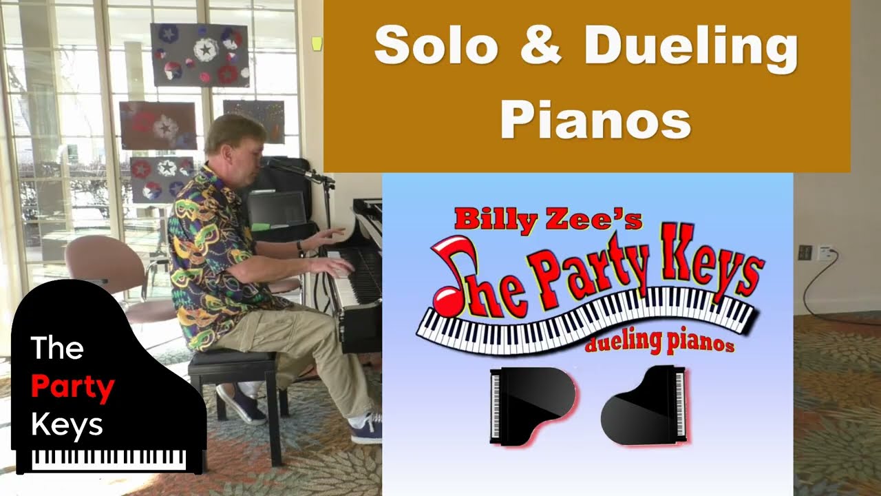 Promotional video thumbnail 6 for The Party Keys - Dueling Piano Show