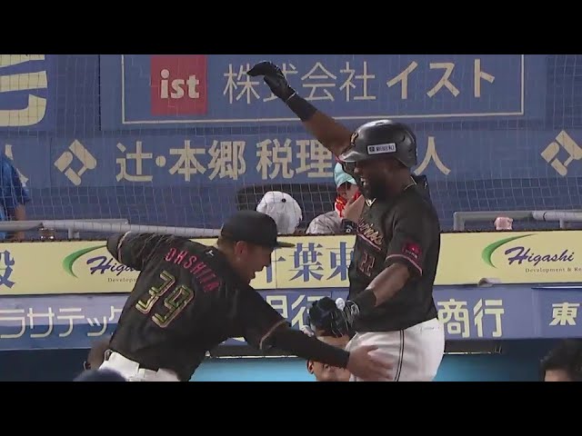 【3回裏】2打席連続のパワー!! マリーンズ・ポランコ ライトへの第15号ソロホームラン!!  2024年7月31日 千葉ロッテマリーンズ 対 埼玉西武ライオンズ