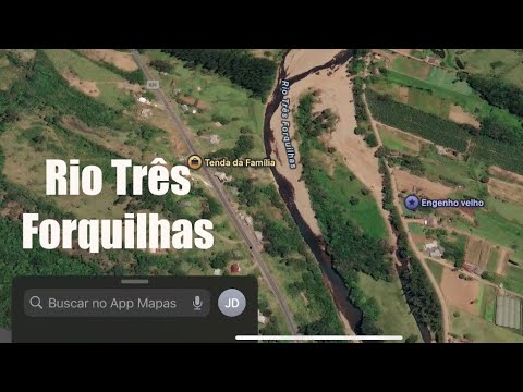 Catástrofe no RS: Rio Três Forquilhas