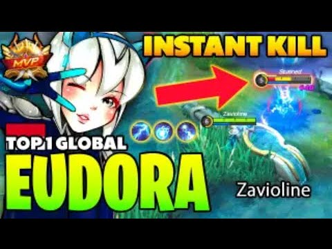 🔴6000++ Matches Eudora Shocking One Shot DMG [ Top Global Eudora ] «Upgrade»
