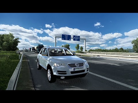 Volkswagen Touareg 7L | Euro Truck Simulator 2 | Logitech G29