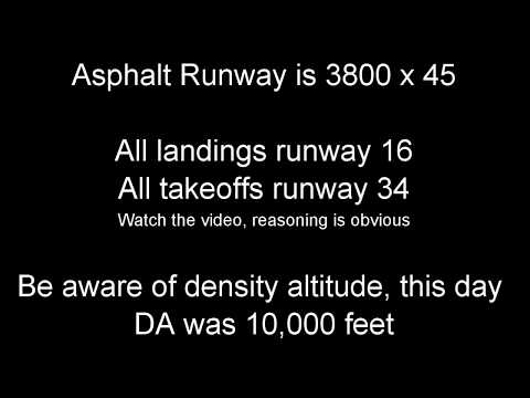 Landing / Takeoff at Goulding's Monument Valley Airport UT25
