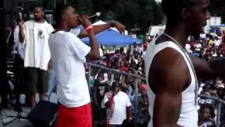 Mishon &amp; Roscoe Dash Perform &quot;Turn It Up&quot; @ WFXA Mayfest | 05.21.2010