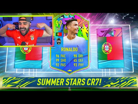 OMG I GOT 99 RONALDO SUMMER STAR!! FIFA 21 Ultimate Team