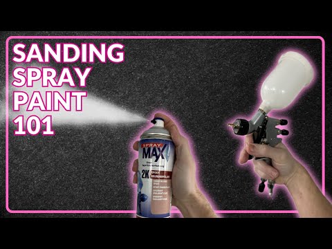 Should you sand between coats of paint when you spray paint?
