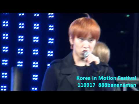 [fancam] 110917  Korea in Motion Festival  Super Junior  『Mr. Simple』 Forcus Sungmin