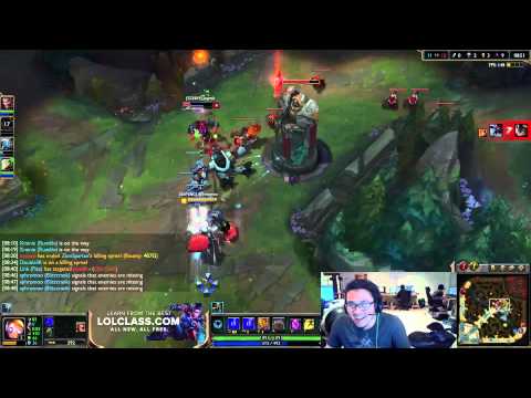 CLG Aphromoo tanks for Link - League of Legends