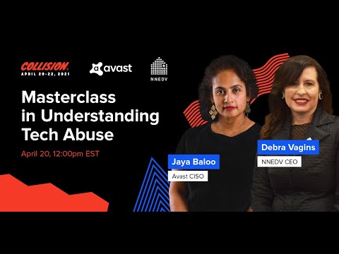 Collision 2021 | Understanding tech abuse with Avast CISO Jaya Baloo ft. NNEDV CEO Deborah Vagins