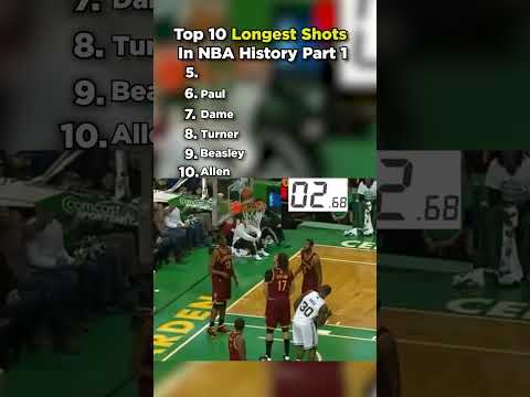 Longest Shots in NBA History Part 1 #nba #basketball #lebronjames #stephcurry #kobebryant #lakers