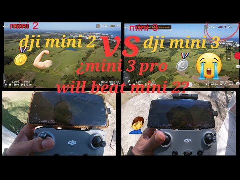 dji mini 3 vs dji mini 2 long range test  surprise,surprise
