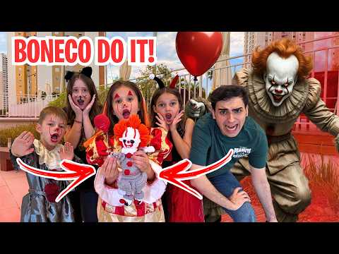 A GENTE FEZ O BONECO DO IT A COISA… E DEU MUITO ERRADO 😱🎈