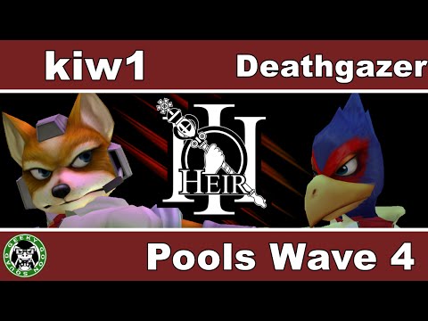 Heir 3 - kiw1 (Fox) Vs. Deathgazer (Falco) - Pools Wave D - Melee Singles