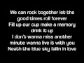 Friday Night- Lady Antebellum (Lyrics on screen)