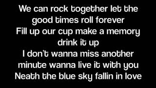 Friday Night- Lady Antebellum (Lyrics on screen)