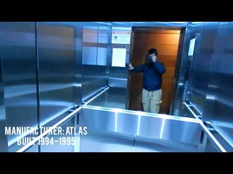 2x 1990s ATLAS modernized elevators (mod. Schindler 2020) - Curitiba, Brazil