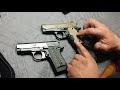 KIMBER MICRO 9 - DESERT TAN WITH CRIMSON TRACE LASER HANDGRIP - TABLETOP REVIEW AND THOUGHTS