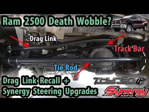 Ram 2500 Thuren Front Track bar & Synergy Drag Link+Tie Rod Review
