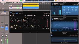 Video thumbnail for Tritik Krush - Bitcrusher Plug In - Preset Check by Bass And Recording