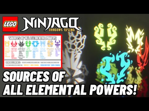 All 7 Source Dragons' Elements Revealed & Other Powers! 🐉 Ninjago Dragons Rising Source Dragon News!