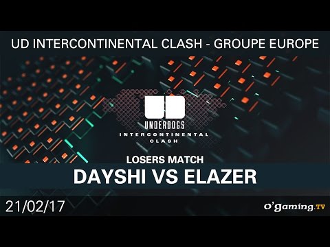Dayshi vs Elazer TvZ - UD Intercontinental Clash - Groupe Europe Losers match - Starcraft II