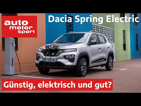 Dacia Spring ELECTRIC (2021): Der Discount-Stromer - Vorfahrt (Review) | auto motor und sport