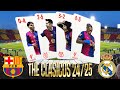 THE BEST Of The 4 GAMES Of FC BARCELONA Vs REAL MADRID This SEASON 24 25 EL CLÁSICO