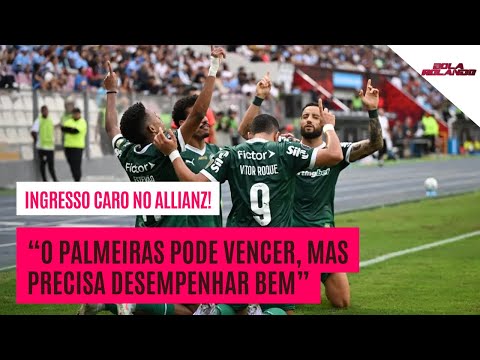 PALMEIRAS X CERRO PORTEÑO: BOLA ROLANDO PROJETA O CONFRONTO DA FASE DE GRUPOS DA LIBERTADORES
