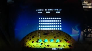 Classic 1978 Midway Space Invaders Arcade Game!  - Gameplay, Cabinet Design, Artwork