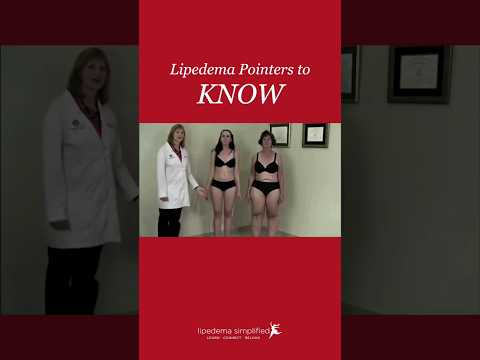 Lipedema Pointers you need to know #lipedema #lipedemaawareness