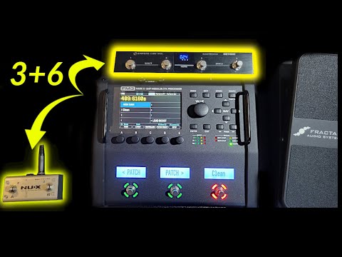 Fractal FM3 + 6 external switches =  Live Rig Setup!