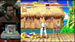 Crow Plays Street Fighter Collection (Sony PlayStation)