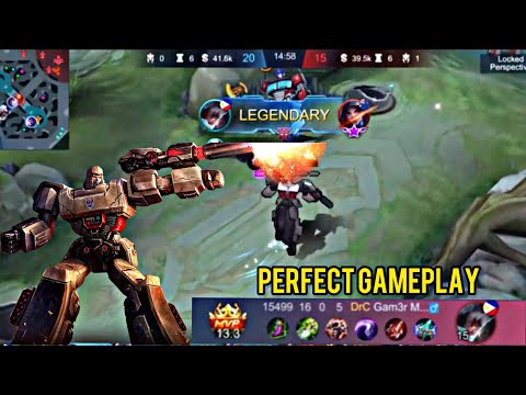 Granger Perfect Gameplay | Granger Best Build 2022 Top 1 Global - Mobile Legends