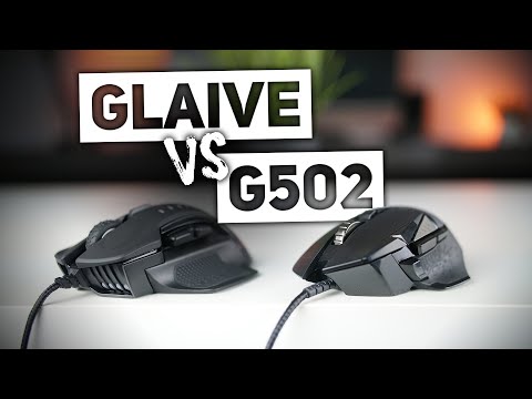 Corsair GLAIVE vs Logitech G502
